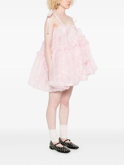Cecilie Bahnsen Cristina minidress - Pink