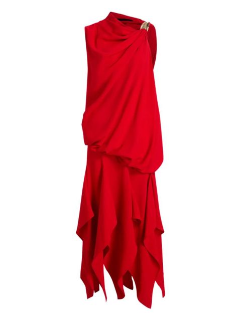 Proenza Schouler draped asymmetrical dress - Red - zdjęcie produktu nr 1