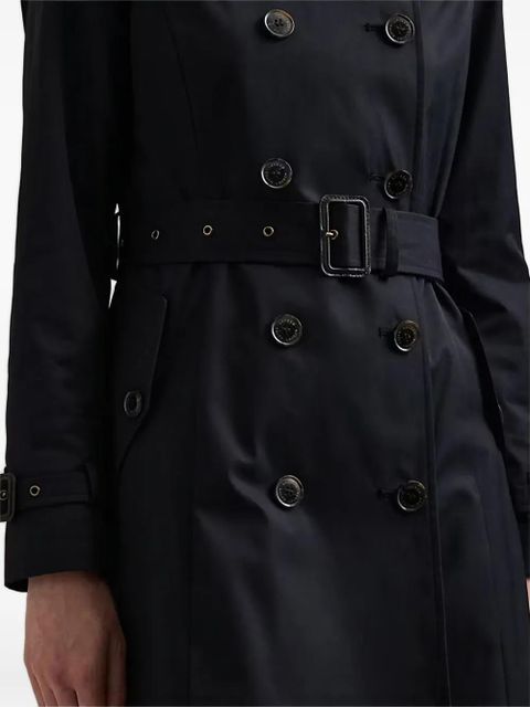 Lauren Ralph Lauren double-breasted belted trench coat - Blue