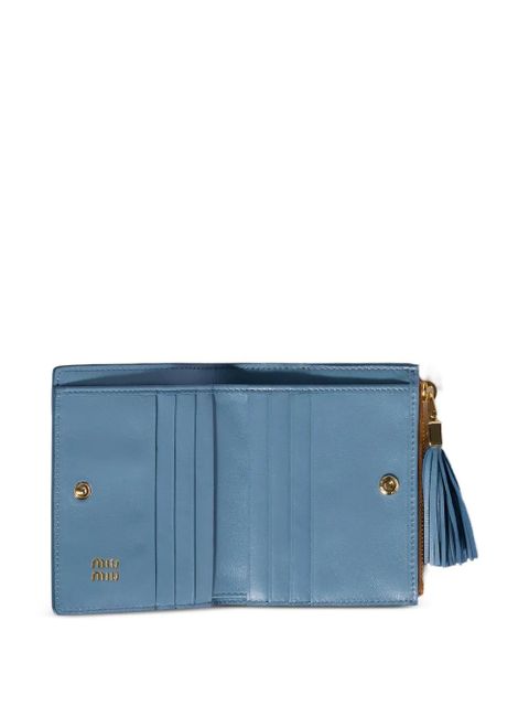 Miu Miu small leather wallet - Brown