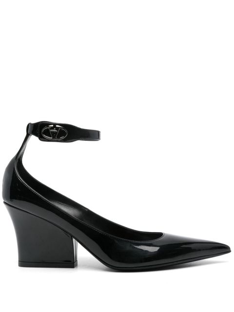 Valentino Garavani 80mm VLogo Signature pumps - Black - zdjęcie produktu nr 1