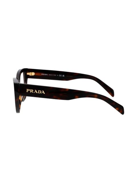 Prada Eyewear cat-eye glasses - Brown - zdjęcie produktu nr 2