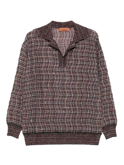 Missoni V-neck sweater - Brown - zdjęcie produktu nr 1