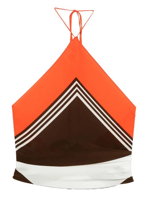 SIR. Destino Scarf halterneck top - Orange - zdjęcie produktu nr 1