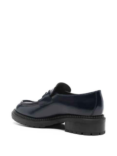 Casadei 40mm round-toe loafers - Blue