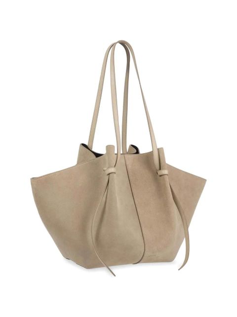 Yuzefi large Mochi suede shoulder bag - Neutrals - zdjęcie produktu nr 2