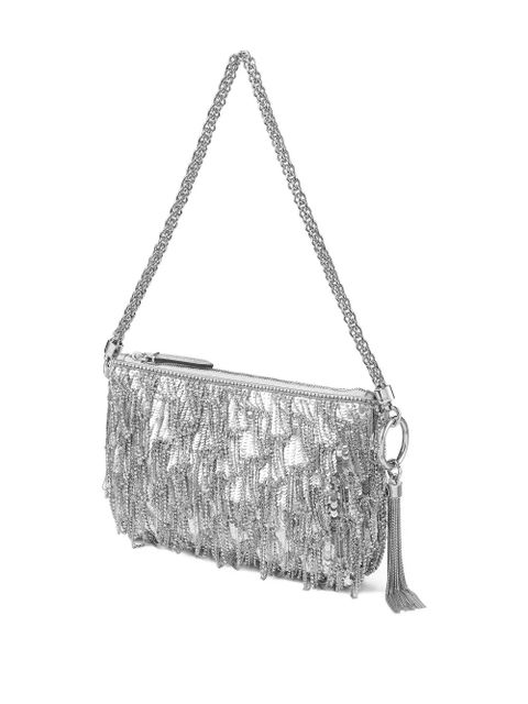 Jimmy Choo mini Callie shoulder bag - Silver - zdjęcie produktu nr 2