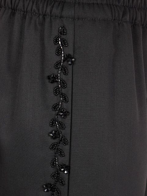 Golden Goose sequin-embellishment trousers - Black