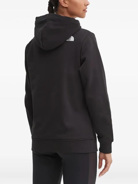 The North Face logo-print hoodie - Black