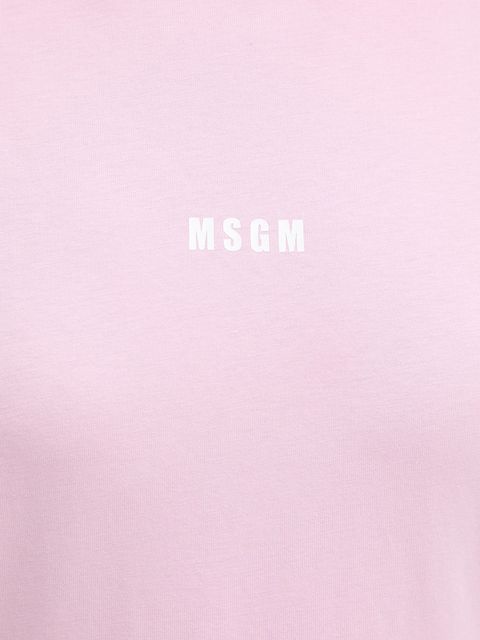 MSGM t-shirt bawełniany