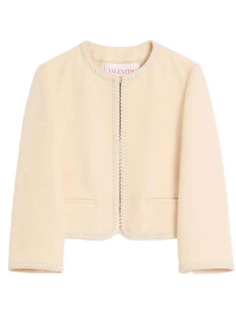 Valentino Garavani Crepe Couture jacket - Neutrals