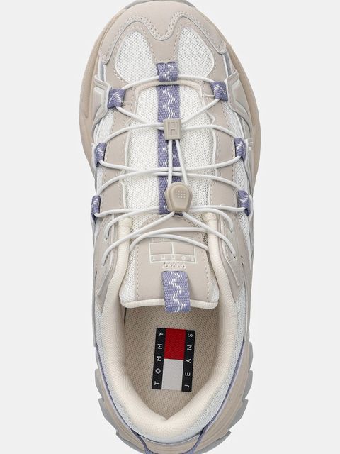 Tommy Jeans sneakersy TJW OUTDOOR RUNNER damskie kolor biały EN0EN02926