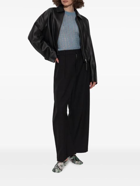 LOEWE mohair-blend jumper - Blue