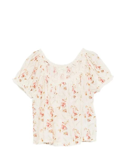 DÔEN Frederica floral-print blouse - Brown - zdjęcie produktu nr 1