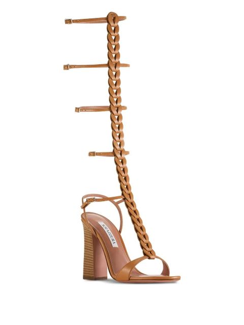 Aquazzura 105mm Gladiator sandals - Brown