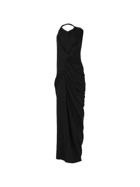 ENTIRE STUDIOS Oaklyn draped halterneck dress - Black - zdjęcie produktu nr 1