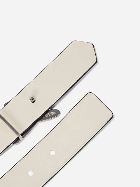 Karl Lagerfeld pasek skórzany damski kolor czarny A2W33057