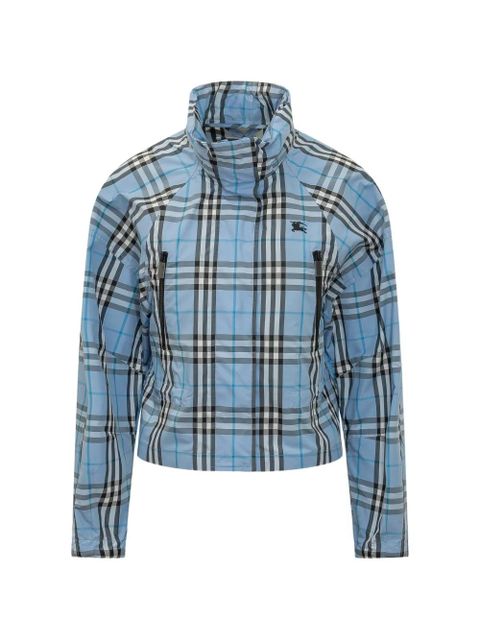 Burberry LAYHAM checked jacket - Blue - zdjęcie produktu nr 1