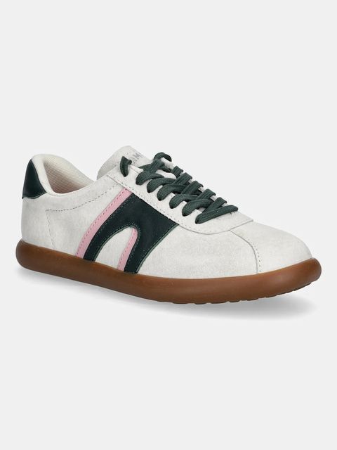 Camper sneakersy zamszowe Pelotas Soller damskie kolor beżowy K201608-018 - zdjęcie produktu nr 1