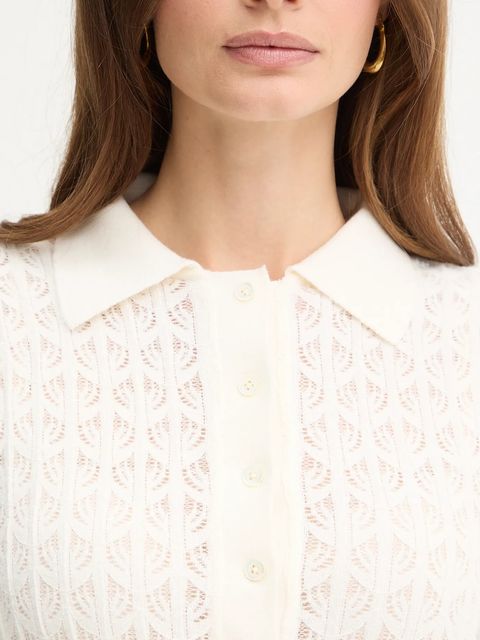 Pinko body damski kolor beżowy lekki 105977 A2YI