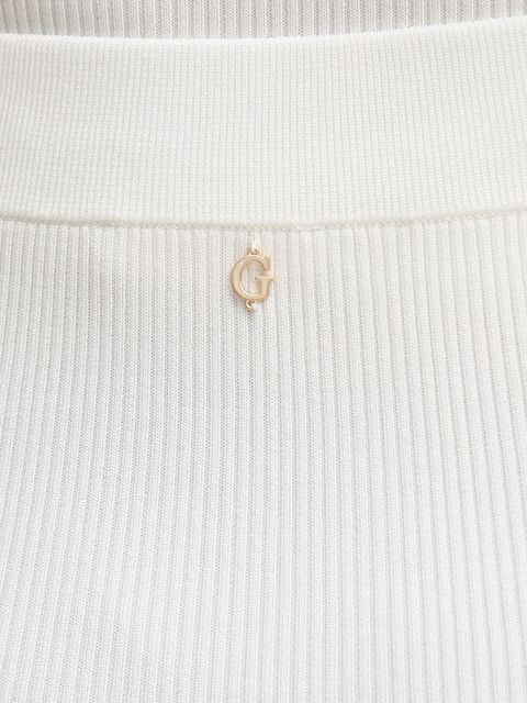 Guess spódnica MALIA kolor biały mini ołówkowa W5GD88 Z3L10