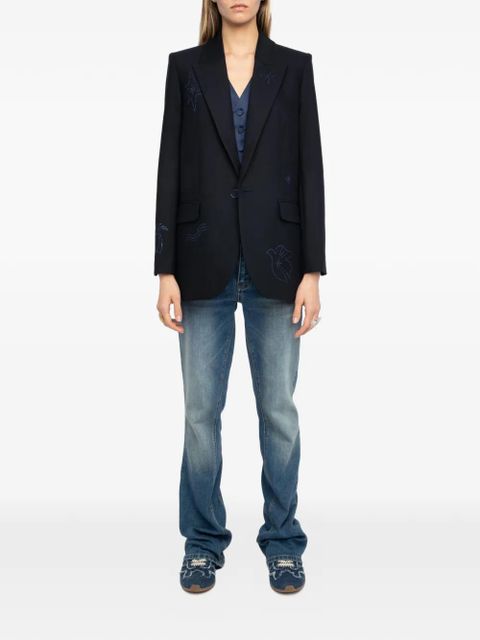 Zadig&Voltaire Vival blazer - Blue - zdjęcie produktu nr 2