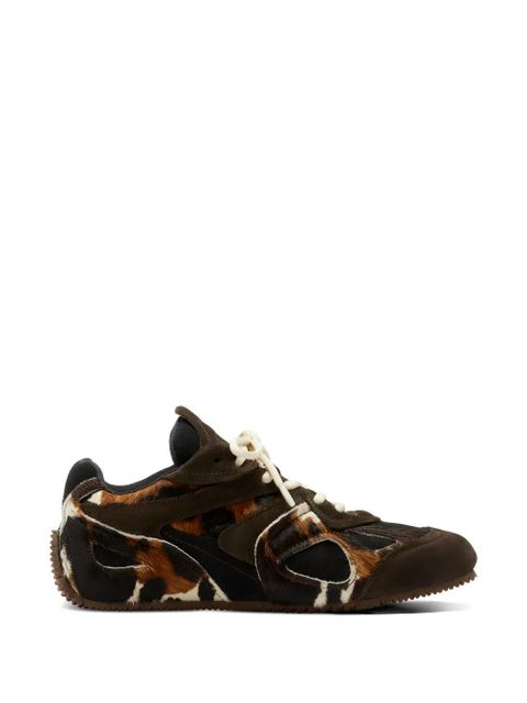 Axel Arigato Slow animal-pattern sneakers - Brown - zdjęcie produktu nr 1