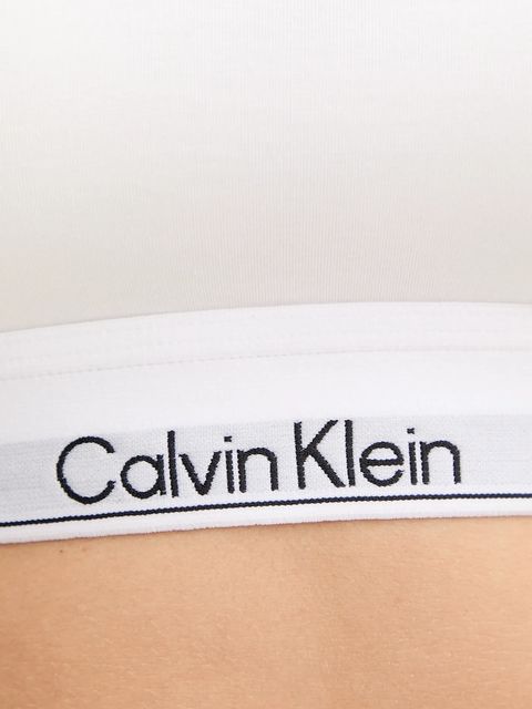 Calvin Klein Underwear longsleeve kolor biały LV00QF8600