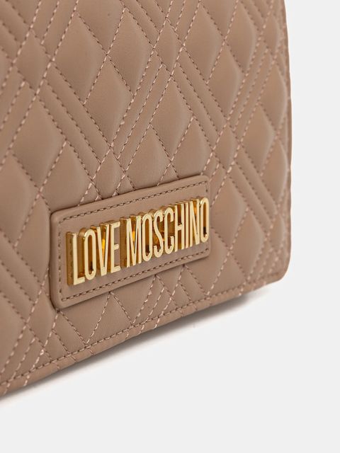 Love Moschino torebka kolor beżowy JC4079PP0NLA0104