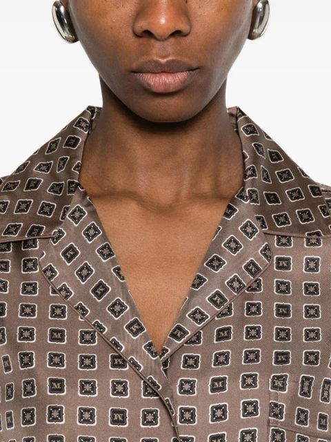 Max Mara Disco printed shirt - Neutrals