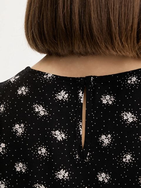 Tommy Jeans sukienka kolor czarny mini rozkloszowana DW0DW21120