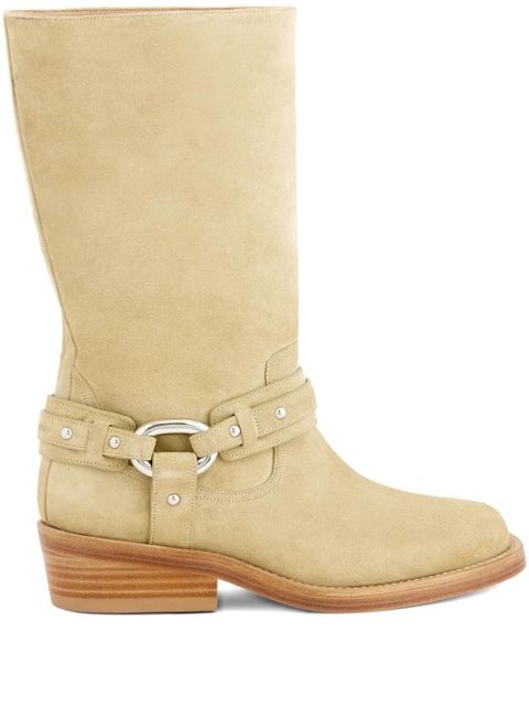 Rabanne XL Link biker boots - Neutrals - zdjęcie produktu nr 1