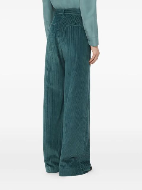 Weekend Max Mara corduroy cotton trousers - Blue