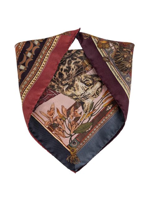 ETRO button-embellishment scarves - Brown - zdjęcie produktu nr 2