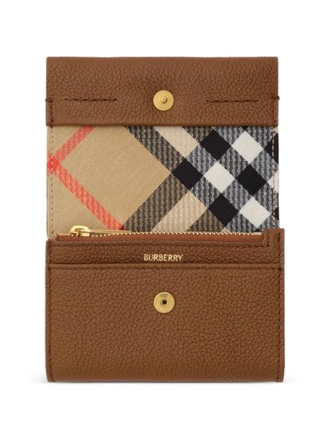 Burberry logo-detail wallet - Brown
