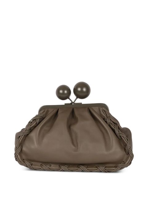 Weekend Max Mara Medium Pasticciono braided detail kiss-lock clutch bag - Green - zdjęcie produktu nr 2