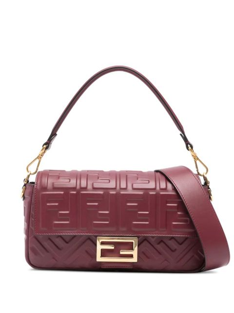 FENDI Baguette shoulder bag - Red - zdjęcie produktu nr 1