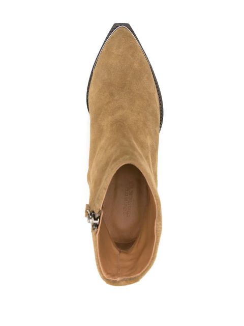 ISABEL MARANT Adnae suede ankle boots - Neutrals