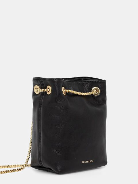 Trussardi torebka skórzana - zdjęcie produktu nr 1