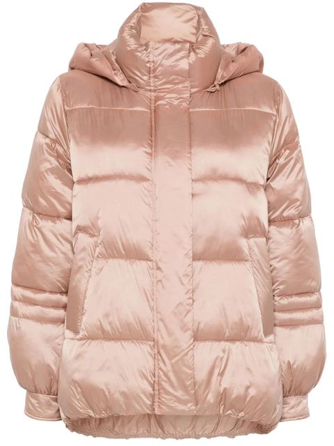 TWINSET striped jacquard puffer jacket - Pink - zdjęcie produktu nr 1