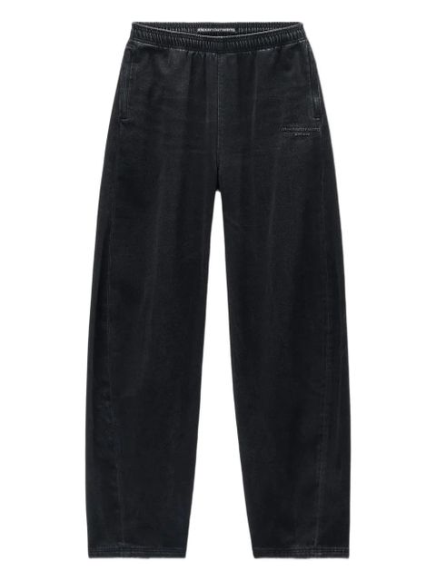 Alexander Wang elasticated drawstring track pants - Black - zdjęcie produktu nr 1