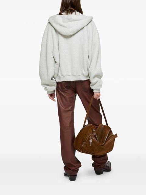 Acne Studios zip-up hoodie - Grey