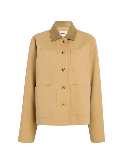 KHAITE pockets front jacket - Neutrals - zdjęcie produktu nr 1
