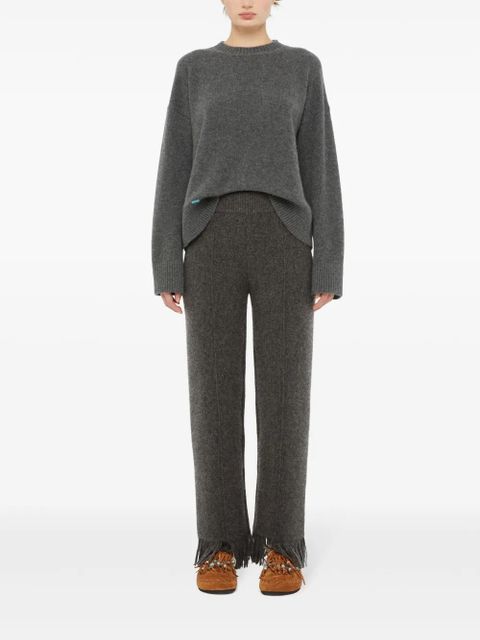 Alanui wide-leg trousers - Grey