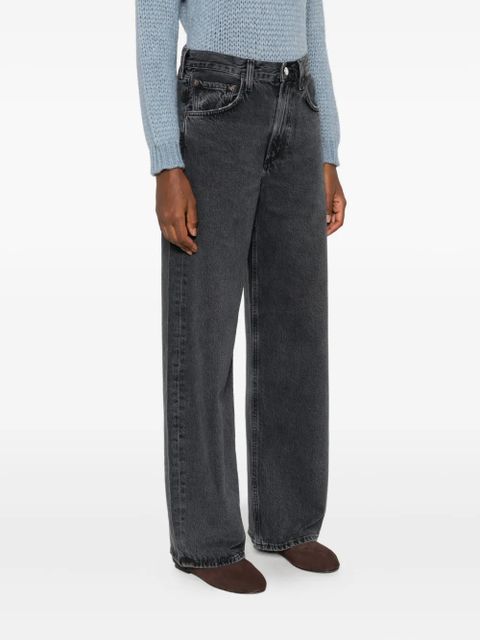 AGOLDE wide-leg jeans - Black