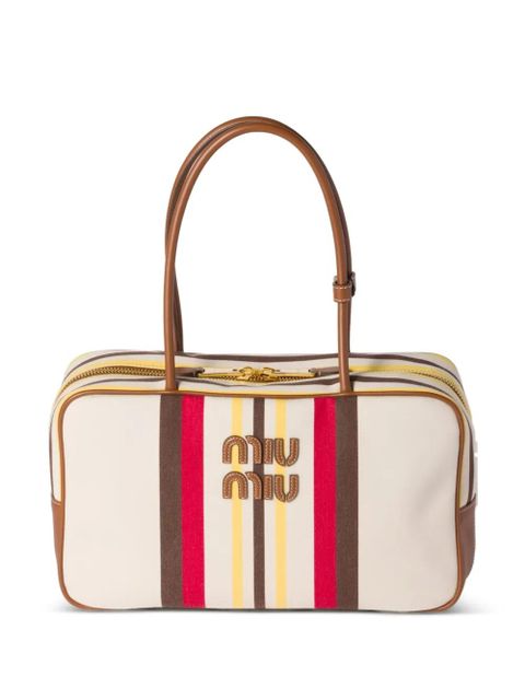 Miu Miu Beau tote bag - Neutrals - zdjęcie produktu nr 1