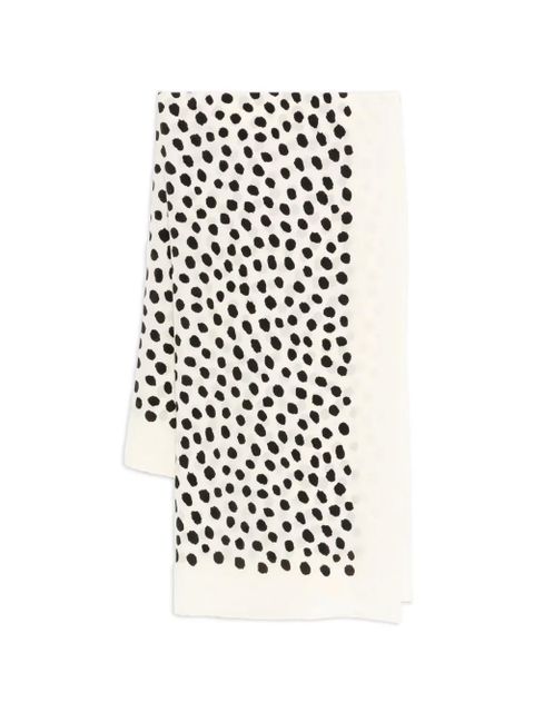 Chloé polka-dot scarf - Neutrals - zdjęcie produktu nr 1