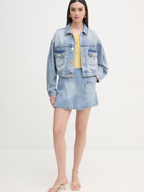 Armani Exchange spódnicospodnie damskie jeansowe - zdjęcie produktu nr 1