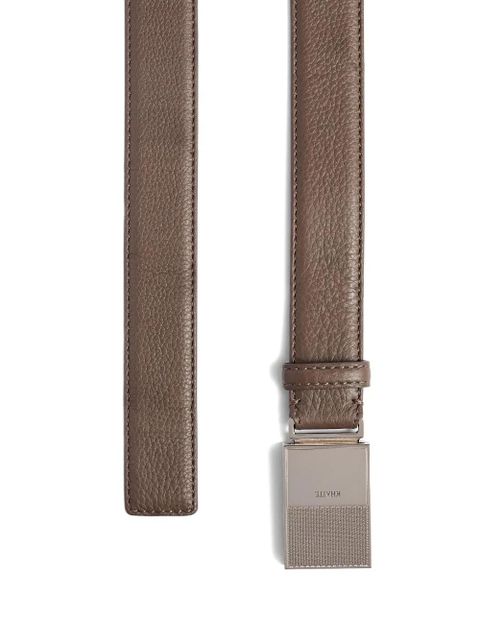 KHAITE Elio leather belt - Brown - zdjęcie produktu nr 2