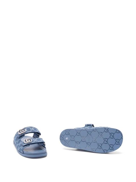 Gucci Marmont GG-logo sandals - Blue